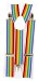 Godspell costume suspenders