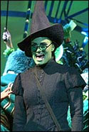 Idina Menzel in the Emerald City