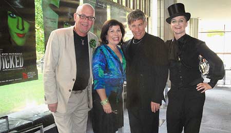 Winnie Holzman and Stephen Schwartz from a trip to see Wicked in Finland